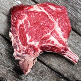 Vyzrálý hovězí vysoký roštěnec s kostí 500g (Rib Eye Steak)