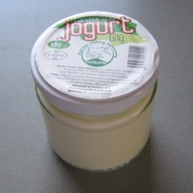 Farmářský jogurt bílý 150g
