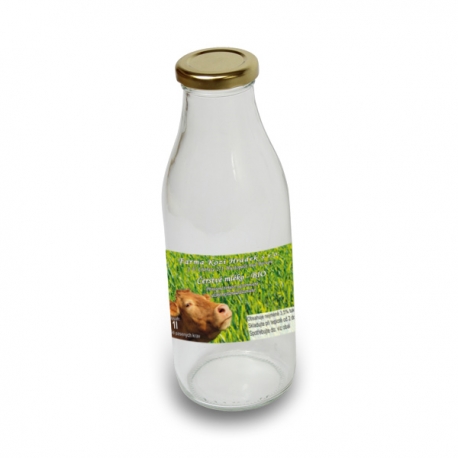 BIO Čerstvé mléko 1l (sklo)