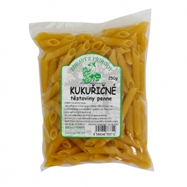 Kukuřičné těstoviny penne 250g