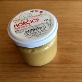 Česneková hořčice 180g