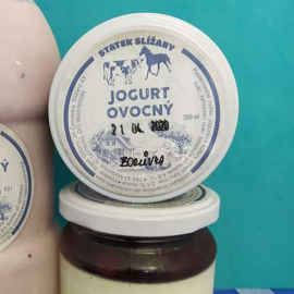 Slížanský jogurt borůvka 200ml