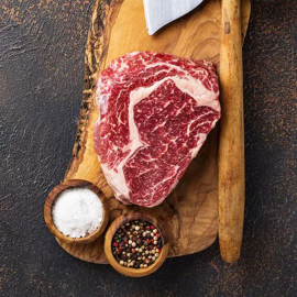 BIO hovězí steak RIB EYE 300g