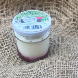 Ovčí jogurt malina 165g (plast)