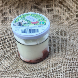 Ovčí jogurt jahoda 165g (plast)