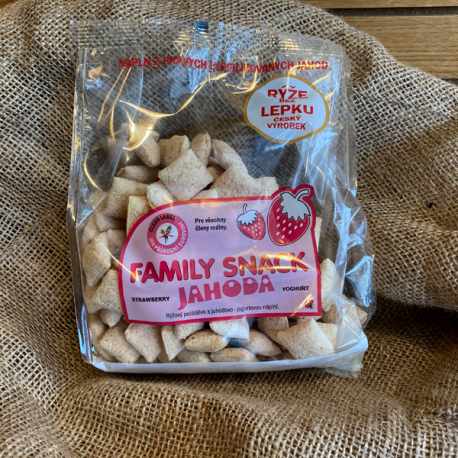 Family snack JAHODA 165g