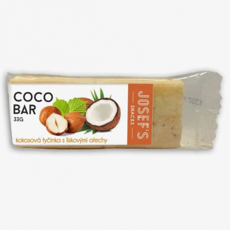 Kokosová s lískovým oříškem 33g