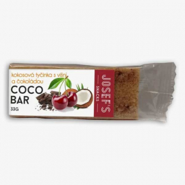 Kokos a višeň s čokoládou 33g