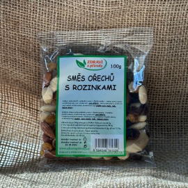 Směs ořechů s rozinkami ZP 100g